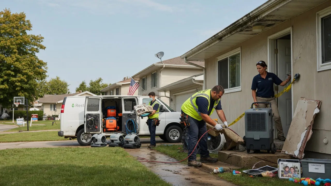 Water Damage Restoration in Garden Plain, KS near me